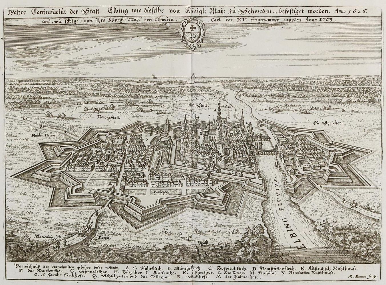 Große Abbildung Nr.1: 130-3380 Elbing (Elblag).: (Ausland, Polen)