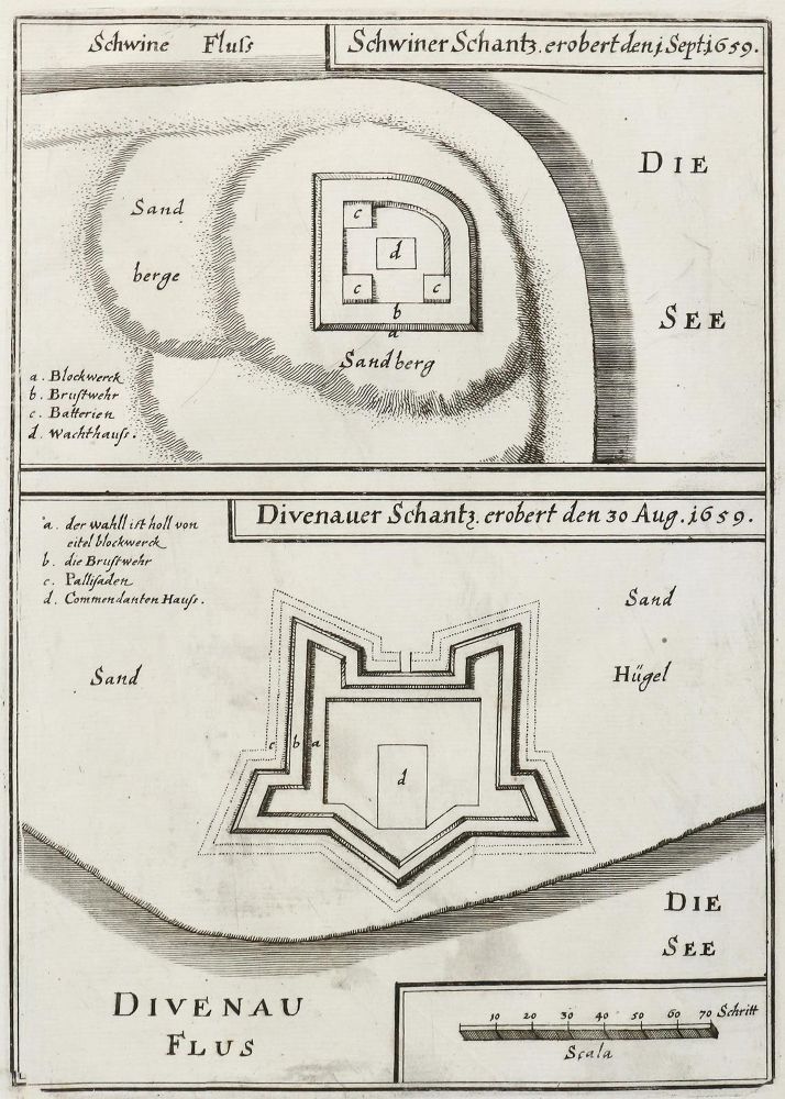 Große Abbildung Nr.1: 130-3389 Swinoujscie (Swiemünde) u. Dziwnów (Dievenow).: (Ausland, Polen)