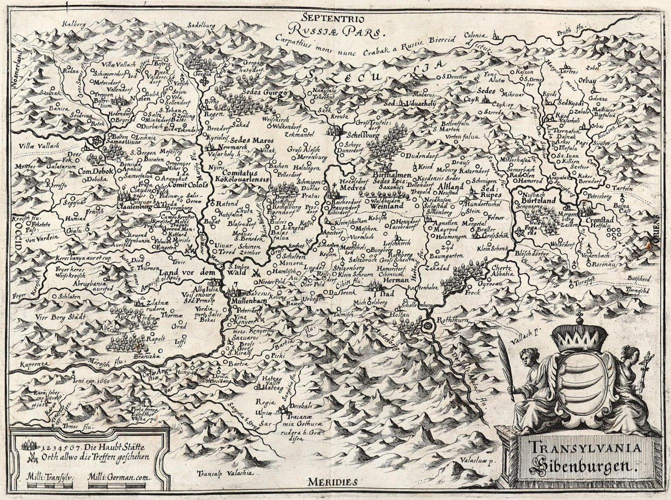 Große Abbildung Nr.1: 130-3399 Siebenbürgen.: (Ausland, Rumänien)