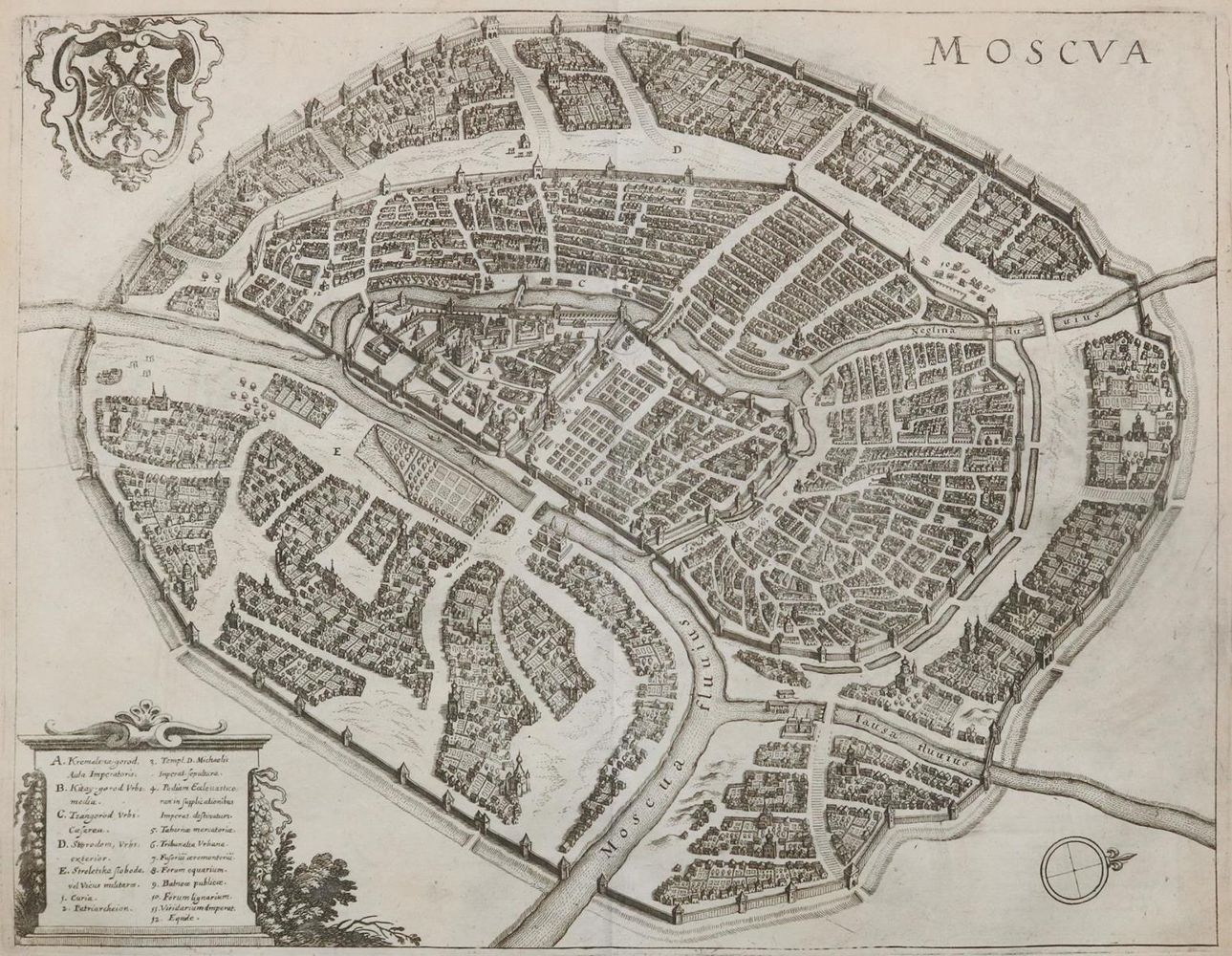 Große Abbildung Nr.1: 130-3402 Moskau.: (Ausland, Russland)