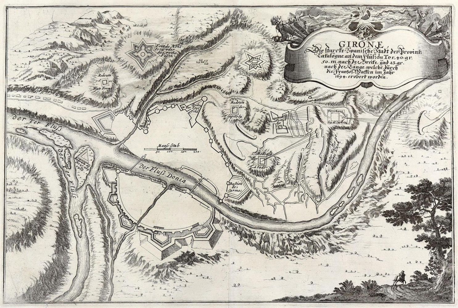 Große Abbildung Nr.1: 130-3436 Girona.: (Ausland, Spanien)