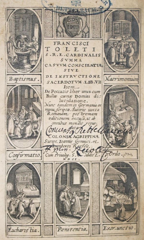 Große Abbildung Nr.1: 130-346 Toledo,F.de.: (Alte Drucke, Handschriften und Theologie)