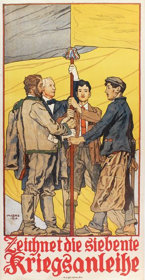 Große Abbildung Nr.1: 130-3500 Lenz, Maximilian: (Plakate, Kriegsanleihe)