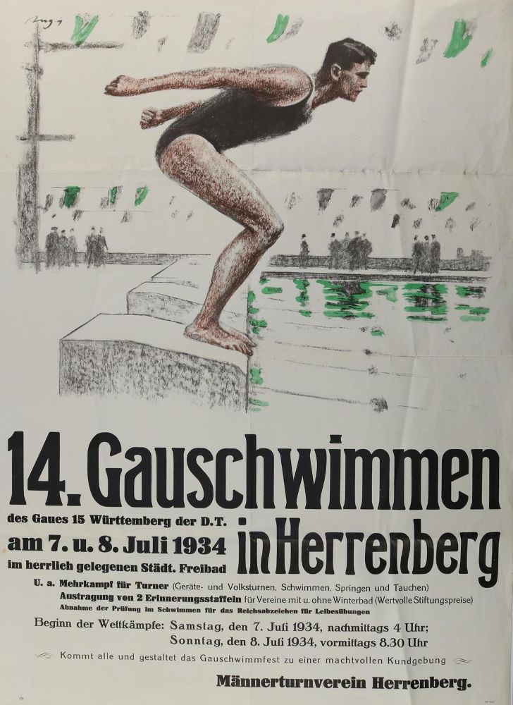 Große Abbildung Nr.1: 130-3525 Herrenberg.: (Plakate, Sport)