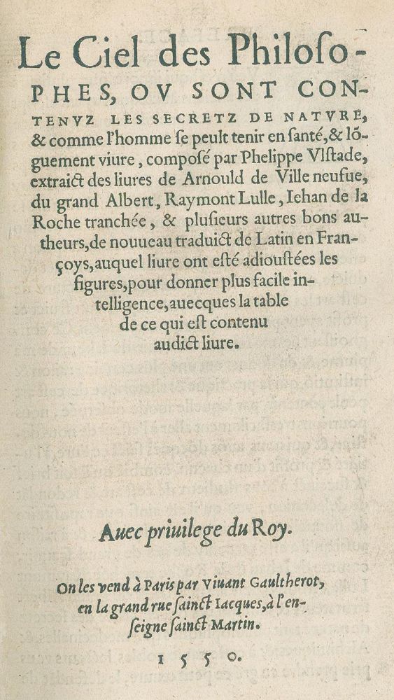 Große Abbildung Nr.1: 130-353 Ulstadt,P.: (Alte Drucke, Handschriften und Theologie)