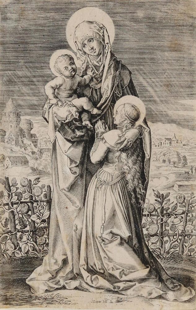 Große Abbildung Nr.1: 130-3549 Anna Selbdritt.: (Künstlergraphik)