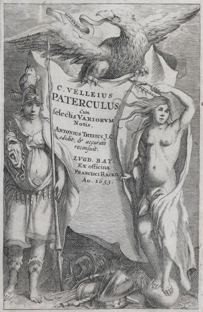 Große Abbildung Nr.1: 130-356 Velleius Paterculus,C.: (Alte Drucke, Handschriften und Theologie)