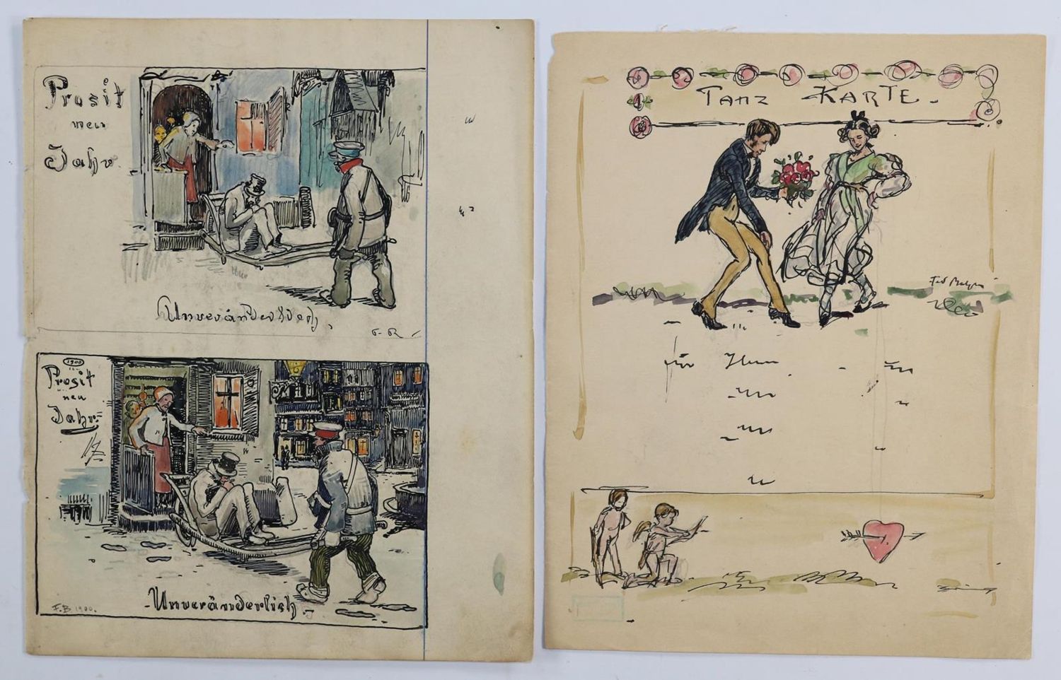 Große Abbildung Nr.2: 130-3578 Balzer, Ferdinand: (Künstlergraphik)