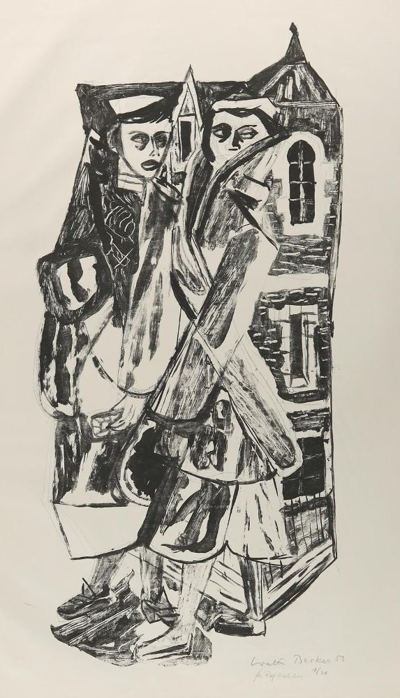 Große Abbildung Nr.4: 130-3591 Becker, Walter: (Künstlergraphik)