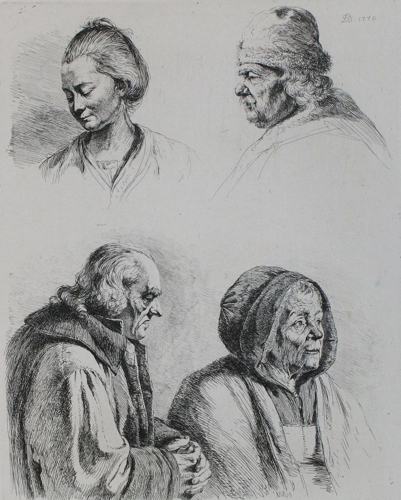 Große Abbildung Nr.2: 130-3623 Boissieu, Jean Jacques: (Künstlergraphik)