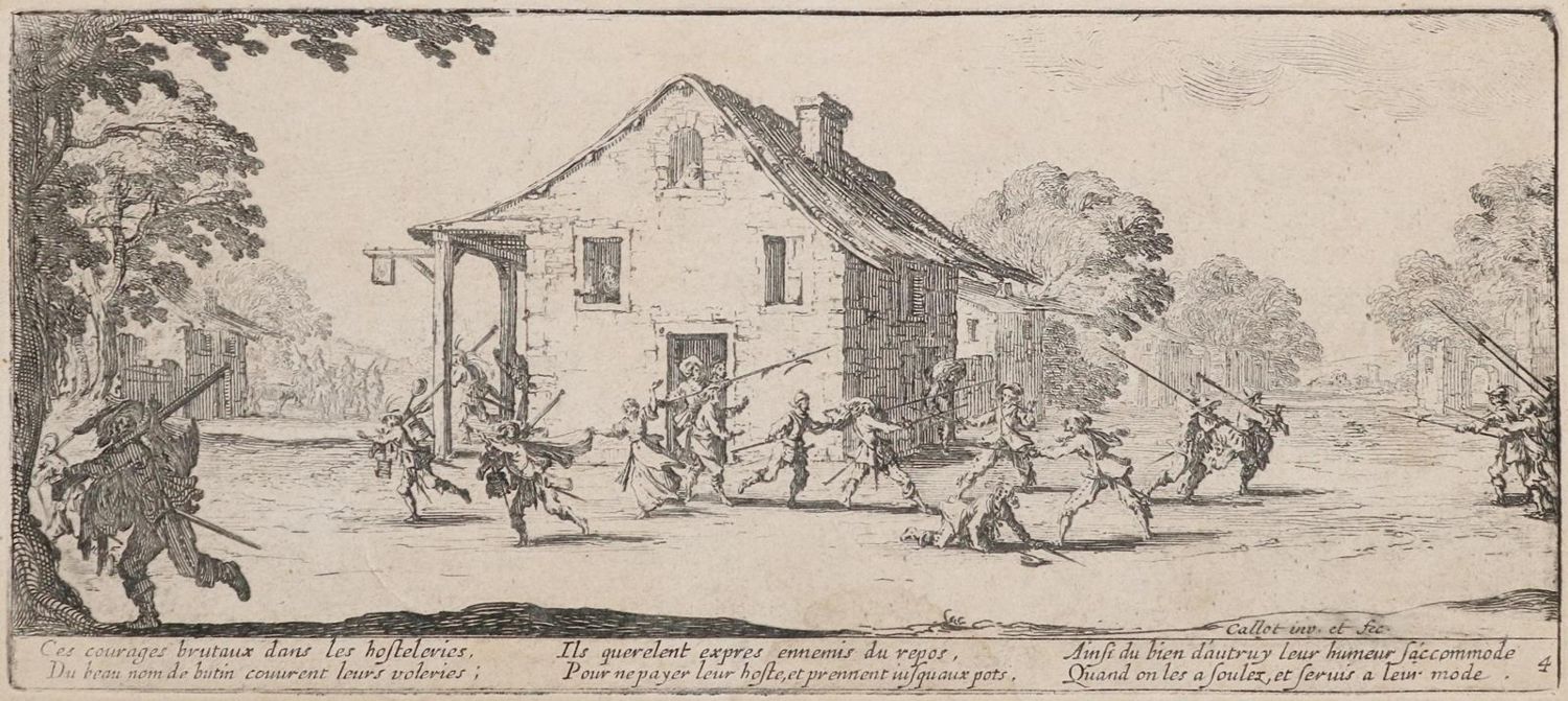 Große Abbildung Nr.2: 130-3645 Callot, Jacques: (Künstlergraphik)