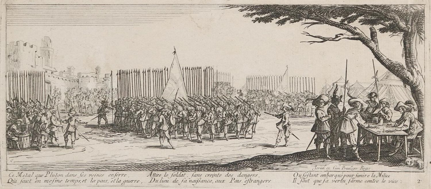 Große Abbildung Nr.2: 130-3647 Callot, Jacques: (Künstlergraphik)