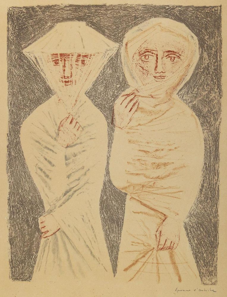 Große Abbildung Nr.1: 130-3648 Campigli, Massimo: (Künstlergraphik)