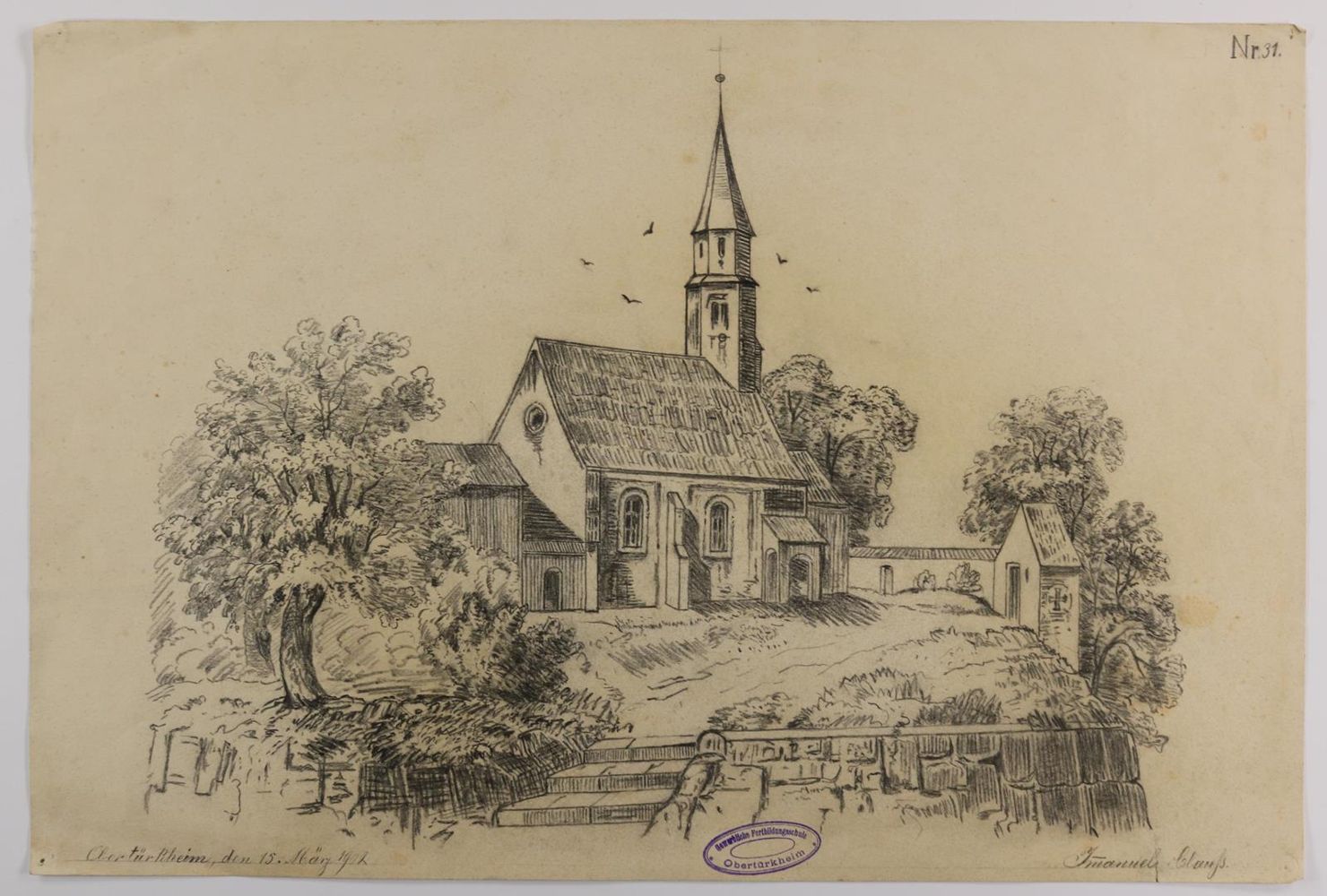 Große Abbildung Nr.9: 130-3665 Clauss, Immanuel: (Künstlergraphik)