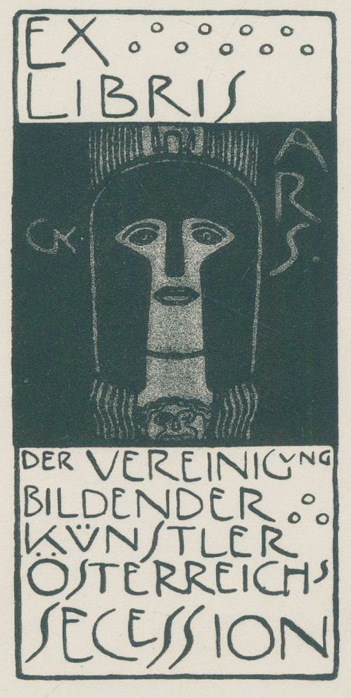 Große Abbildung Nr.1: 130-3744 Klimt, Gustav: (Künstlergraphik, Exlibris)