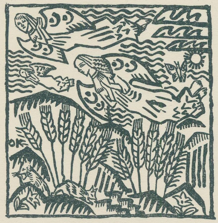 Große Abbildung Nr.1: 130-3745 Kokoschka, Oskar: (Künstlergraphik, Exlibris)