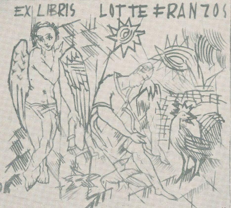 Große Abbildung Nr.1: 130-3747 Kokoschka, Oskar: (Künstlergraphik, Exlibris)