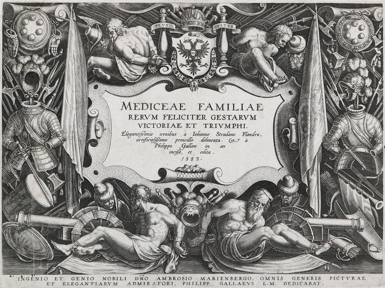 Große Abbildung Nr.1: 130-3777 Galle, Philipp: (Künstlergraphik)