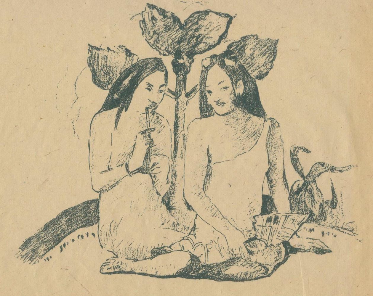 Große Abbildung Nr.1: 130-3783 Gauguin, Paul: (Künstlergraphik)