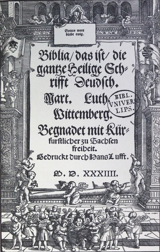 Große Abbildung Nr.1: 130-38 Biblia,: (Bibeln)