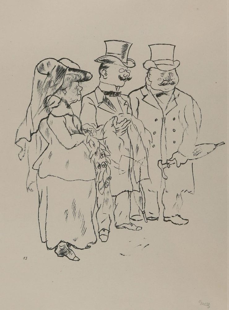 Große Abbildung Nr.1: 130-3806 Grosz, George: (Künstlergraphik)