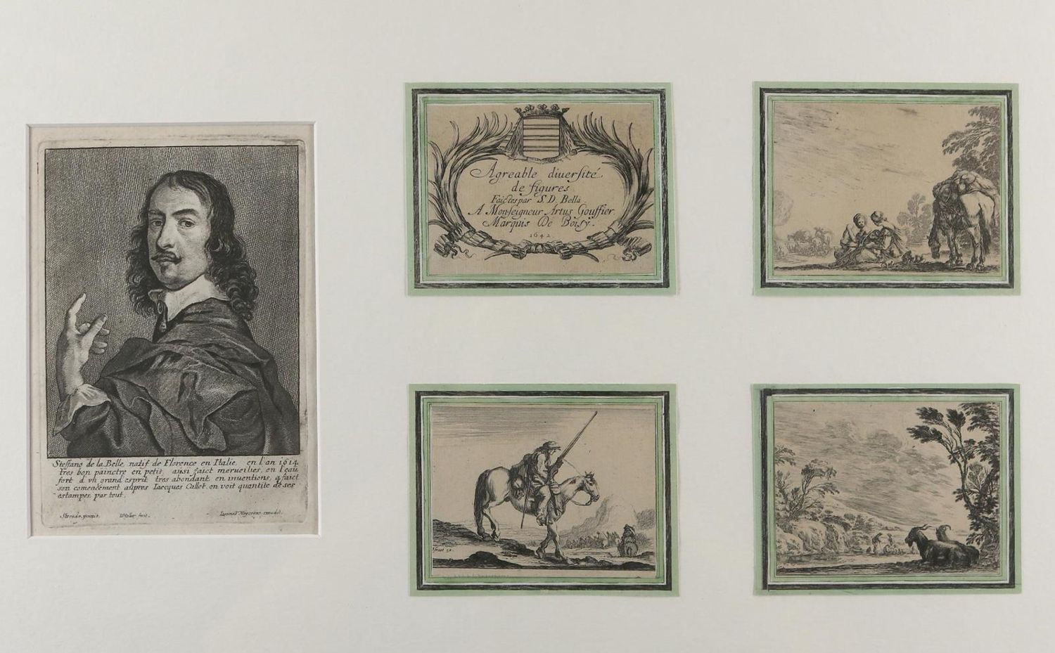 Große Abbildung Nr.1: 130-3853 Hollar, Wenzel: (Künstlergraphik)