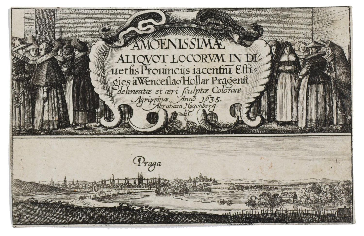 Große Abbildung Nr.1: 130-3860 Hollar, Wenzel: (Künstlergraphik)