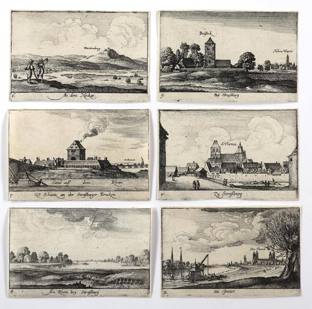 Große Abbildung Nr.3: 130-3860 Hollar, Wenzel: (Künstlergraphik)