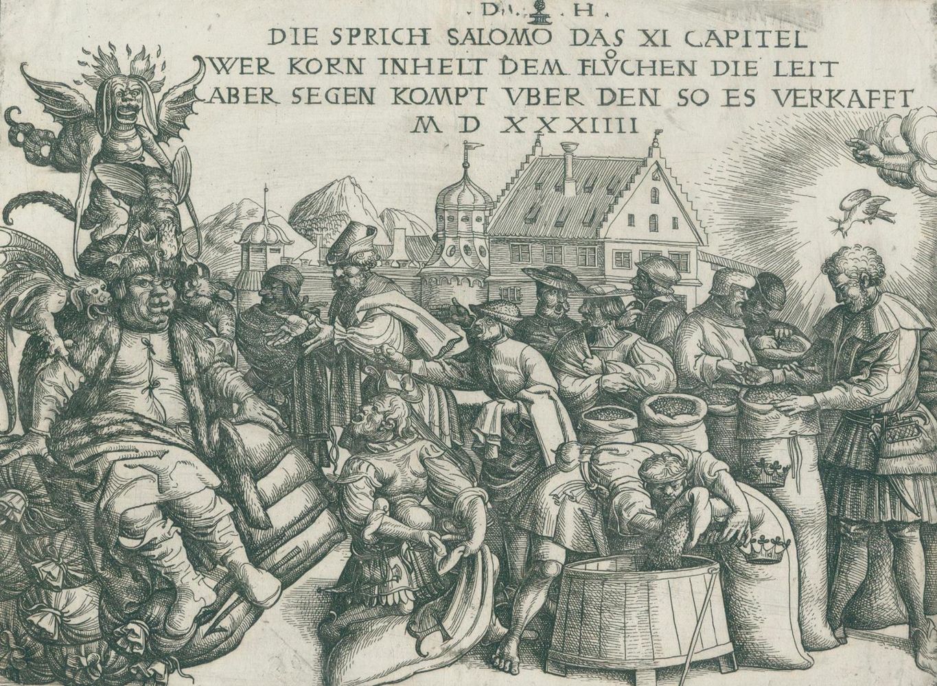 Große Abbildung Nr.1: 130-3873 Hopfer, Daniel: (Künstlergraphik)