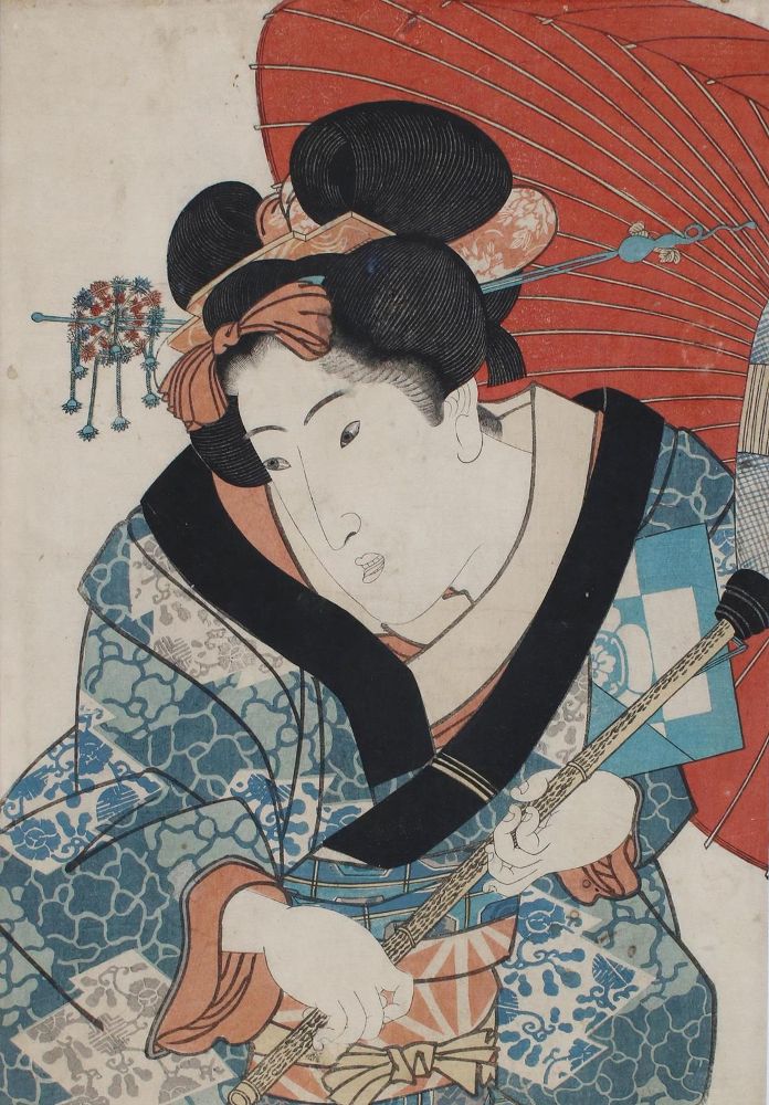 Große Abbildung Nr.1: 130-3922 Kunisada, Utagawa (Toyokuni III,: (Künstlergraphik, Japan)