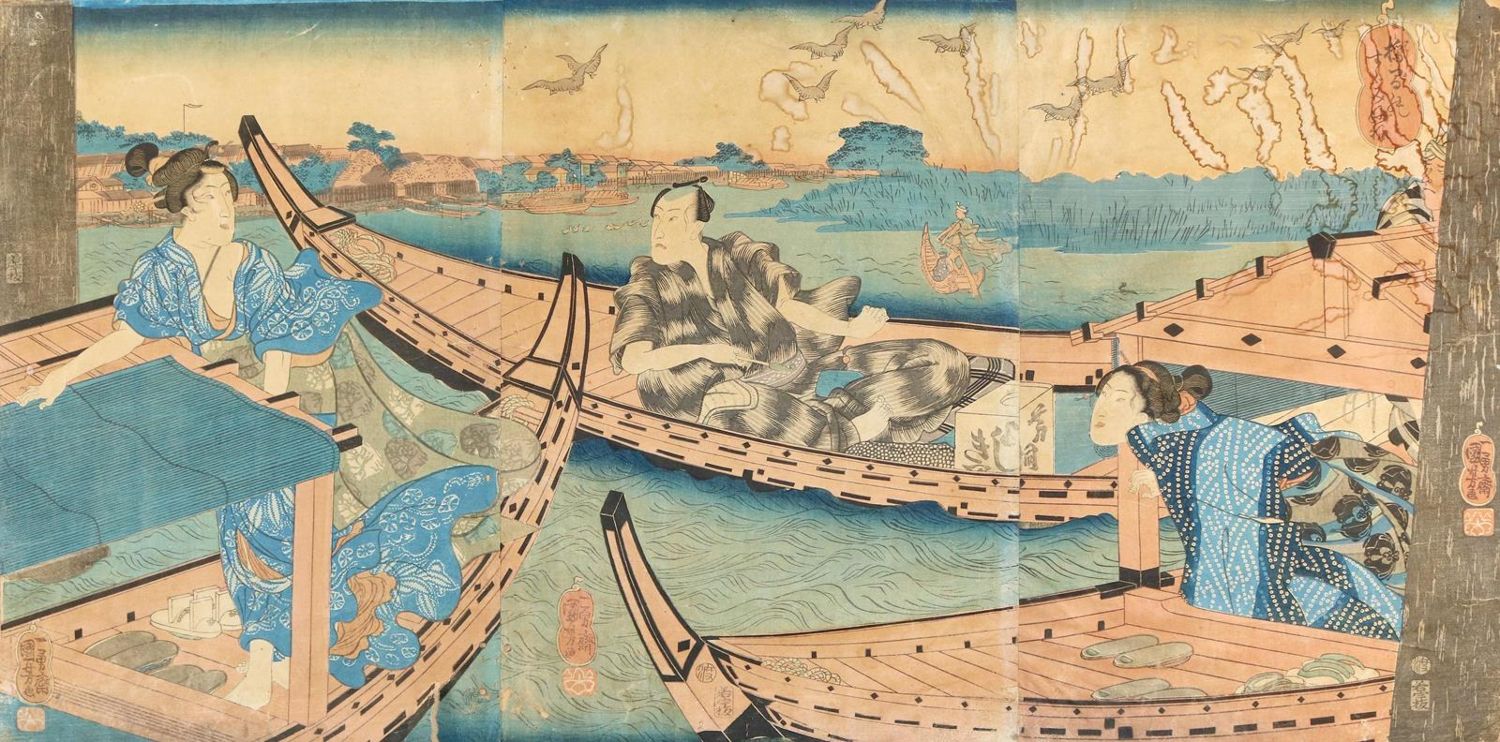 Große Abbildung Nr.2: 130-3937 Toyohara, Chikanobu: (Künstlergraphik, Japan)