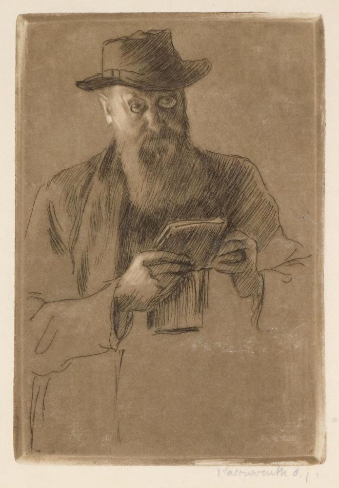 Große Abbildung Nr.2: 130-3953 Kalkreuth, Leopold Graf von: (Künstlergraphik)