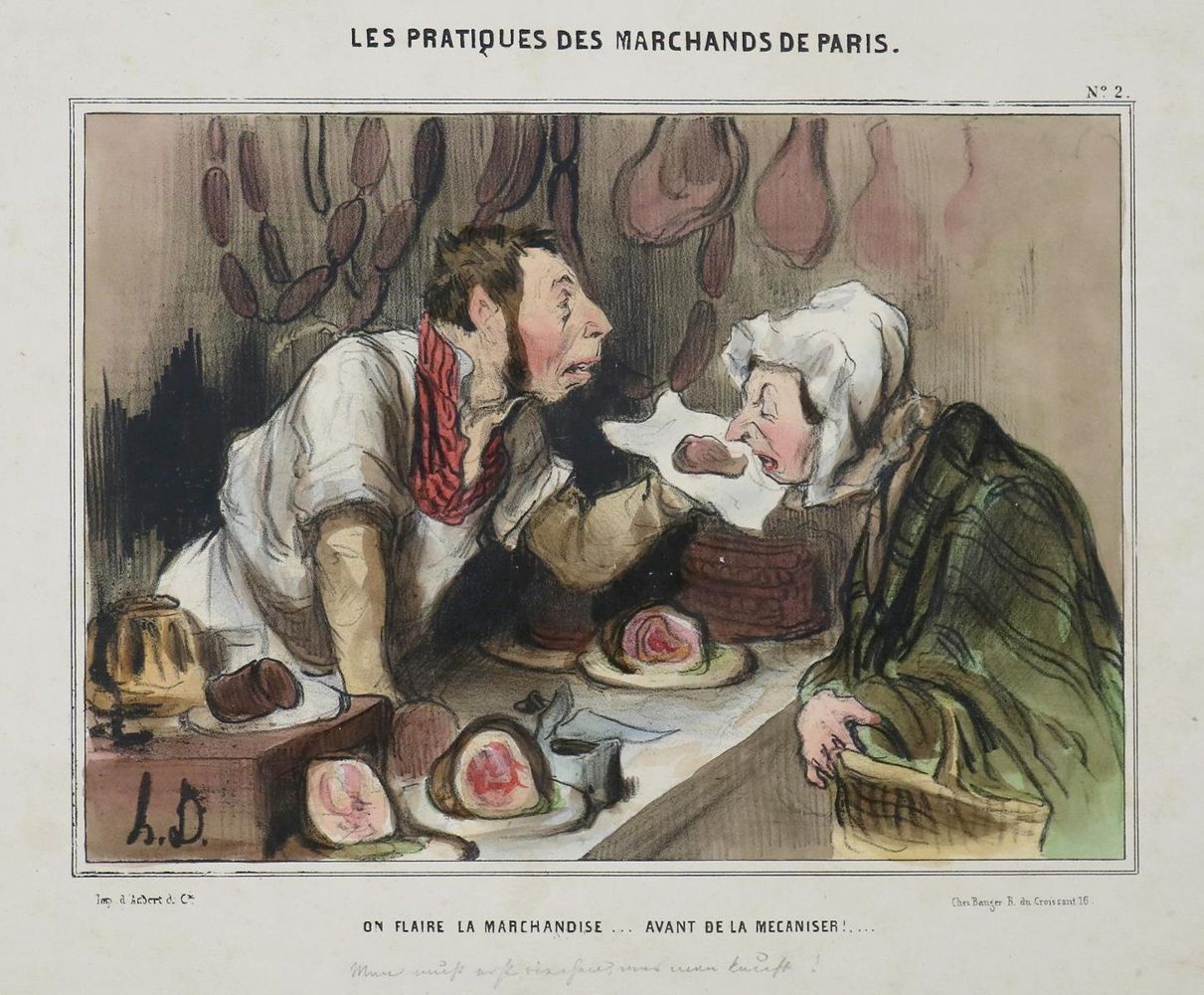 Große Abbildung Nr.1: 130-3959 Daumier, Honore.: (Künstlergraphik, Karikatur)
