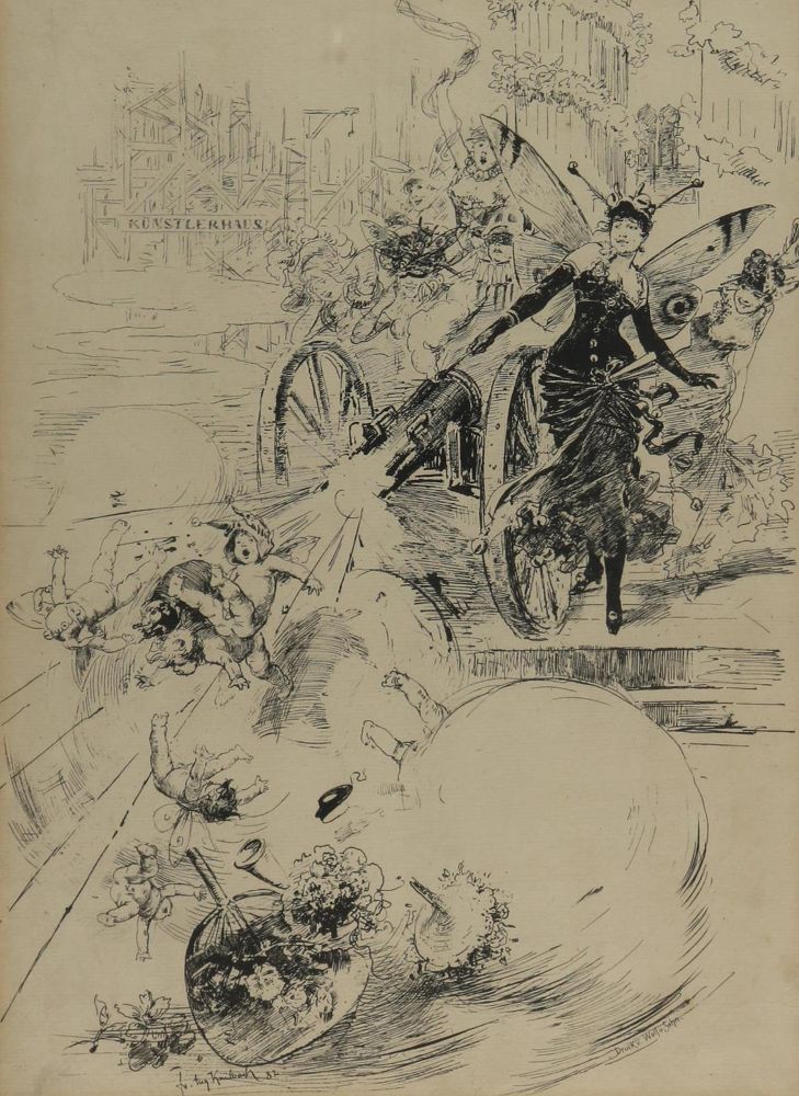 Große Abbildung Nr.1: 130-3968 Kaulbach, Friedrich August von: (Künstlergraphik)
