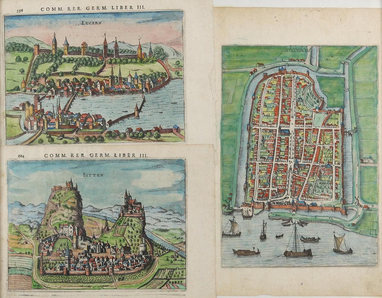 Große Abbildung Nr.3: 130-4027 Konvolut: (Künstlergraphik)