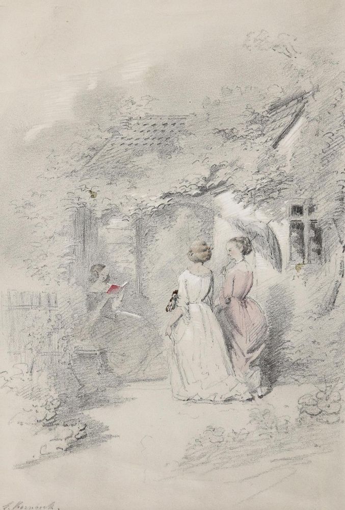 Große Abbildung Nr.2: 130-4042 Kornbeck, Gottlieb Emil: (Künstlergraphik)