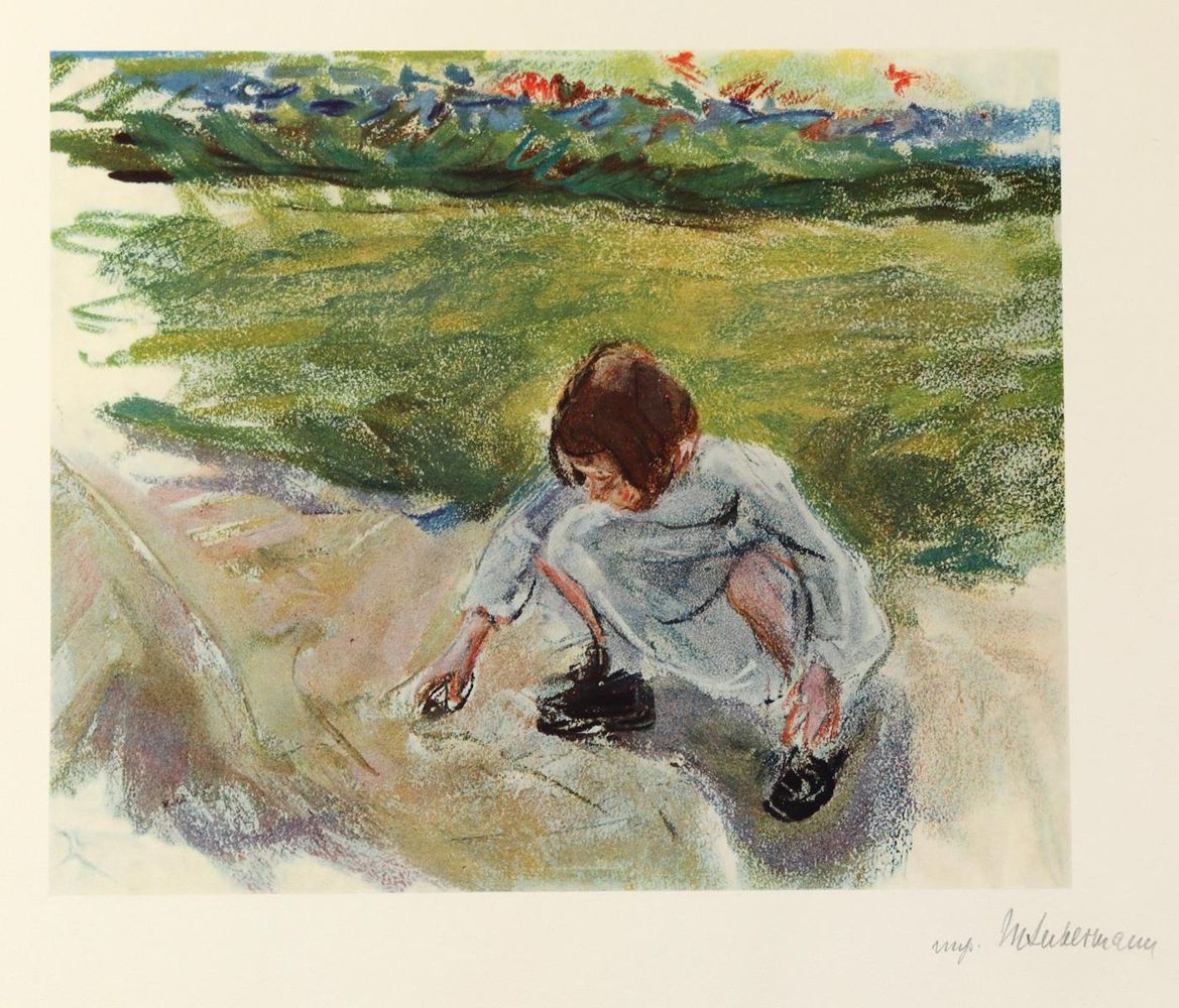 Große Abbildung Nr.1: 130-4061 Liebermann, Max: (Künstlergraphik)