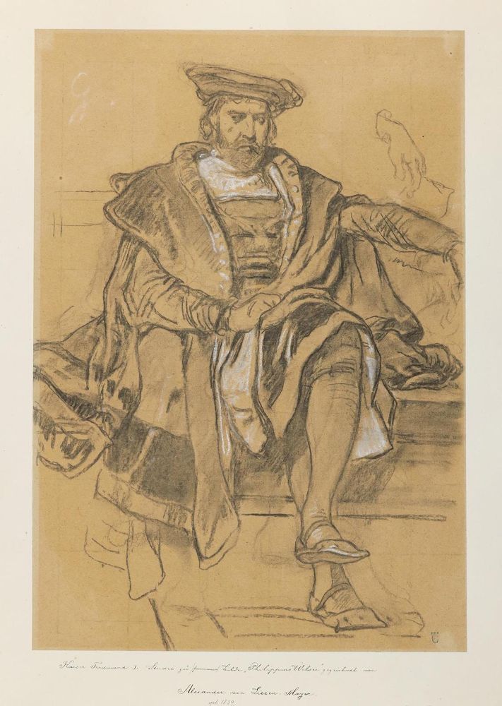 Große Abbildung Nr.1: 130-4063 Liezen-Mayer, Alexander von: (Künstlergraphik)