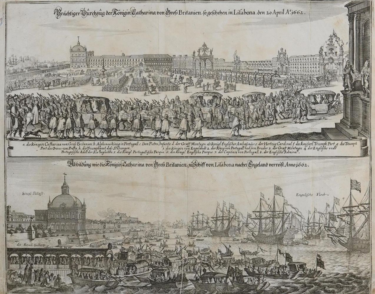 Große Abbildung Nr.1: 130-4068 Lissabon.: (Künstlergraphik)