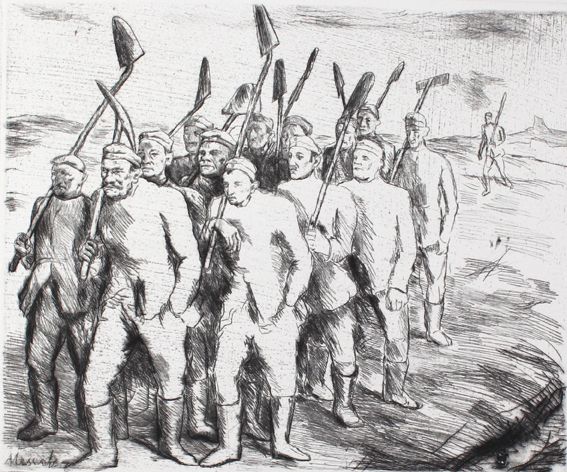 Große Abbildung Nr.1: 130-4114 Meseck, Felix: (Künstlergraphik)