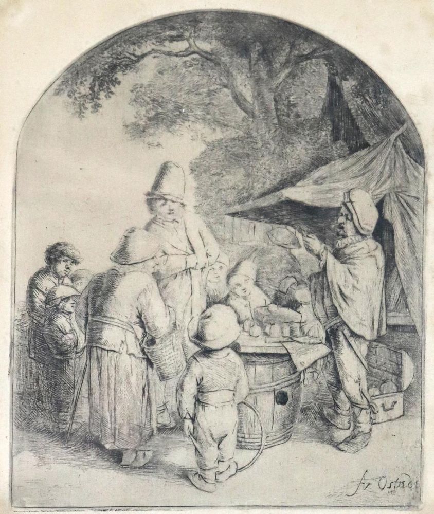 Große Abbildung Nr.1: 130-4152 Ostade, Adriaen van: (Künstlergraphik)