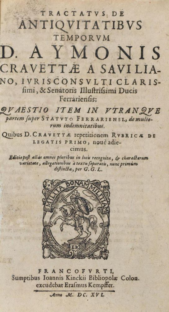 Große Abbildung Nr.1: 130-417 Cravetta,A.: (Juridica und Kriminologie)