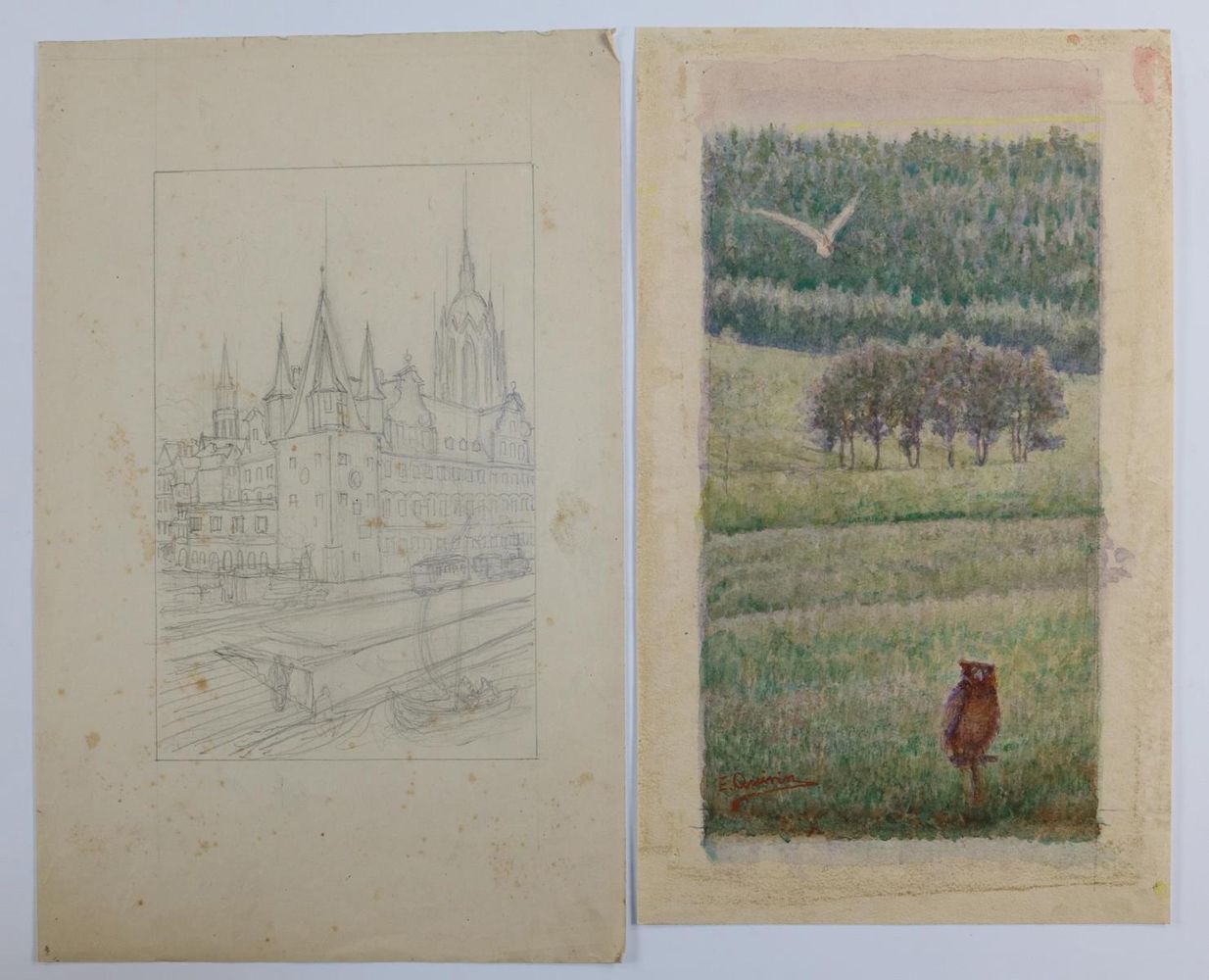 Große Abbildung Nr.21: 130-4218 Quirin, Eberhard: (Künstlergraphik)