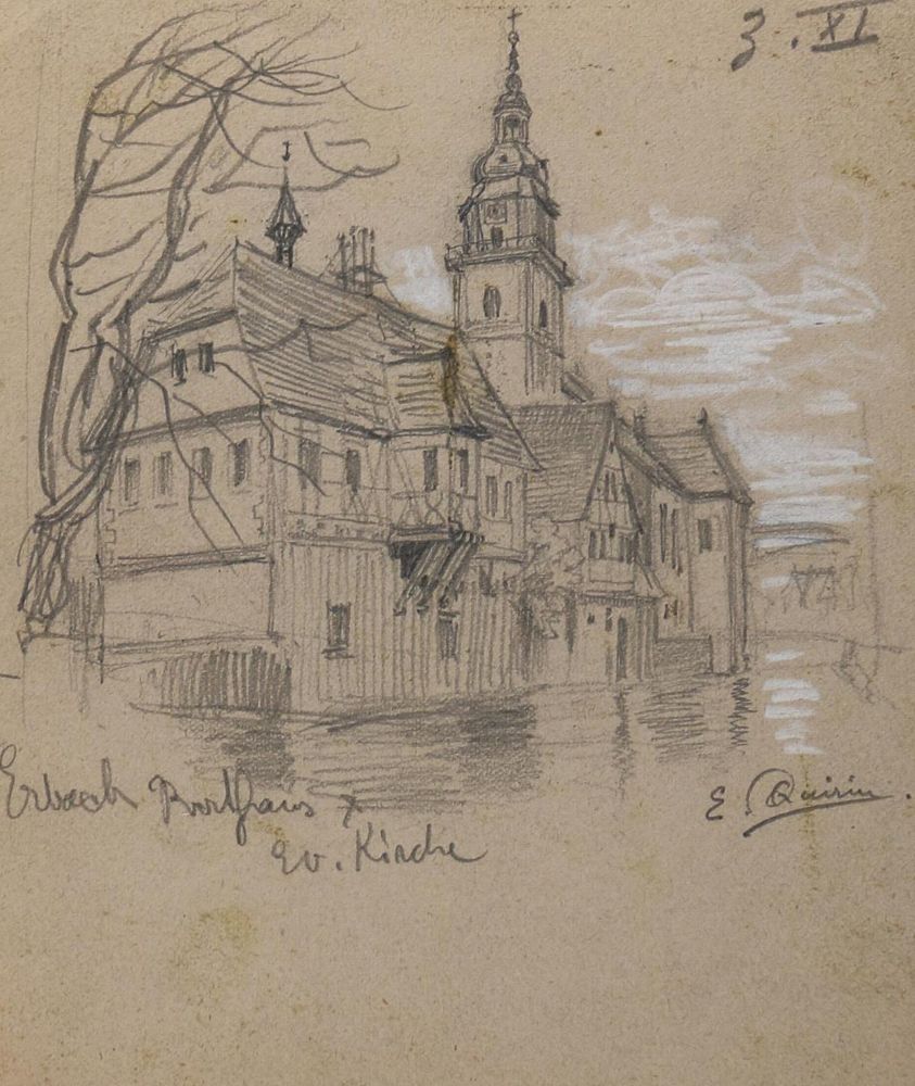 Große Abbildung Nr.22: 130-4218 Quirin, Eberhard: (Künstlergraphik)