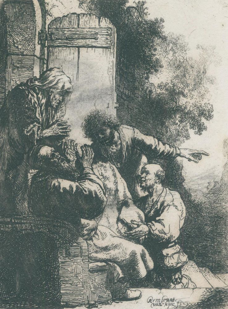 Große Abbildung Nr.1: 130-4230 Rembrandt van Rijn, Harmensz: (Künstlergraphik)
