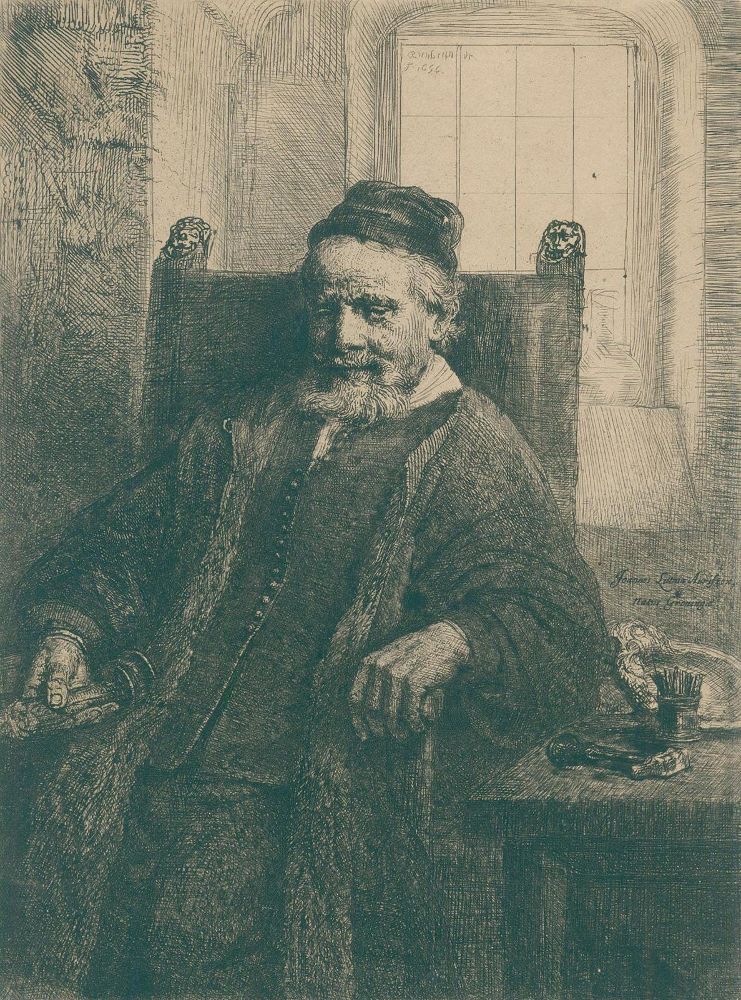 Große Abbildung Nr.1: 130-4240 Rembrandt van Rijn, Harmensz.: (Künstlergraphik)