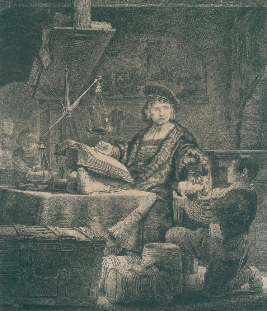 Große Abbildung Nr.1: 130-4245 Rembrandt van Rijn, Harmensz: (Künstlergraphik)