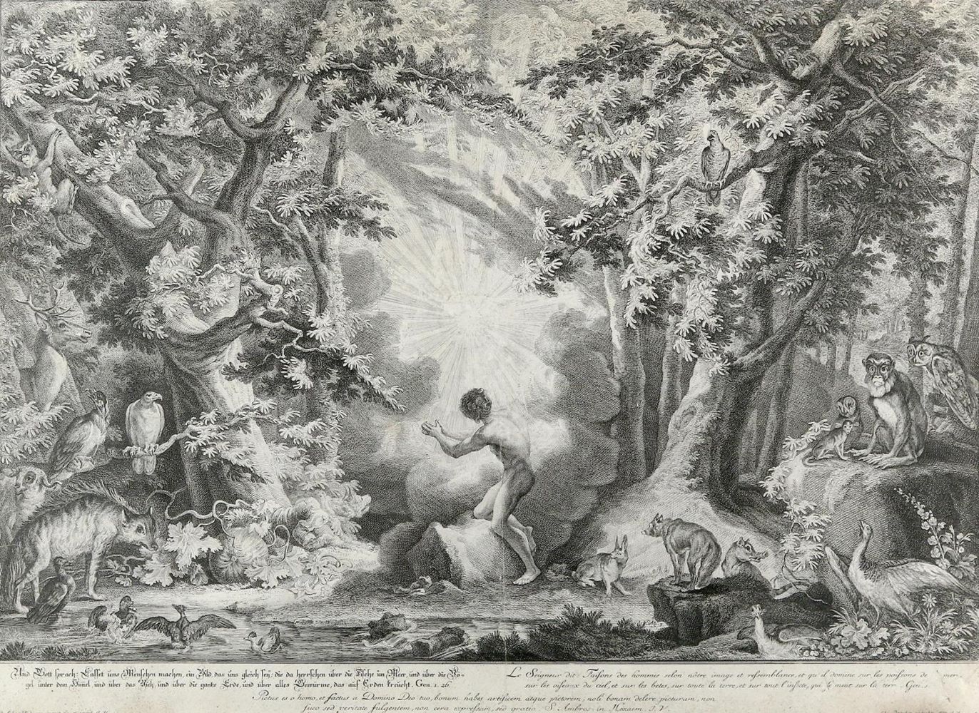 Große Abbildung Nr.1: 130-4258 Ridinger, Johann Elias: (Künstlergraphik)