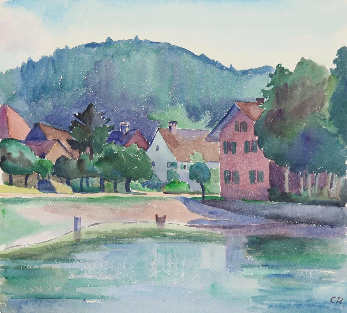 Große Abbildung Nr.2: 130-4281 Rühle, Clara: (Künstlergraphik)