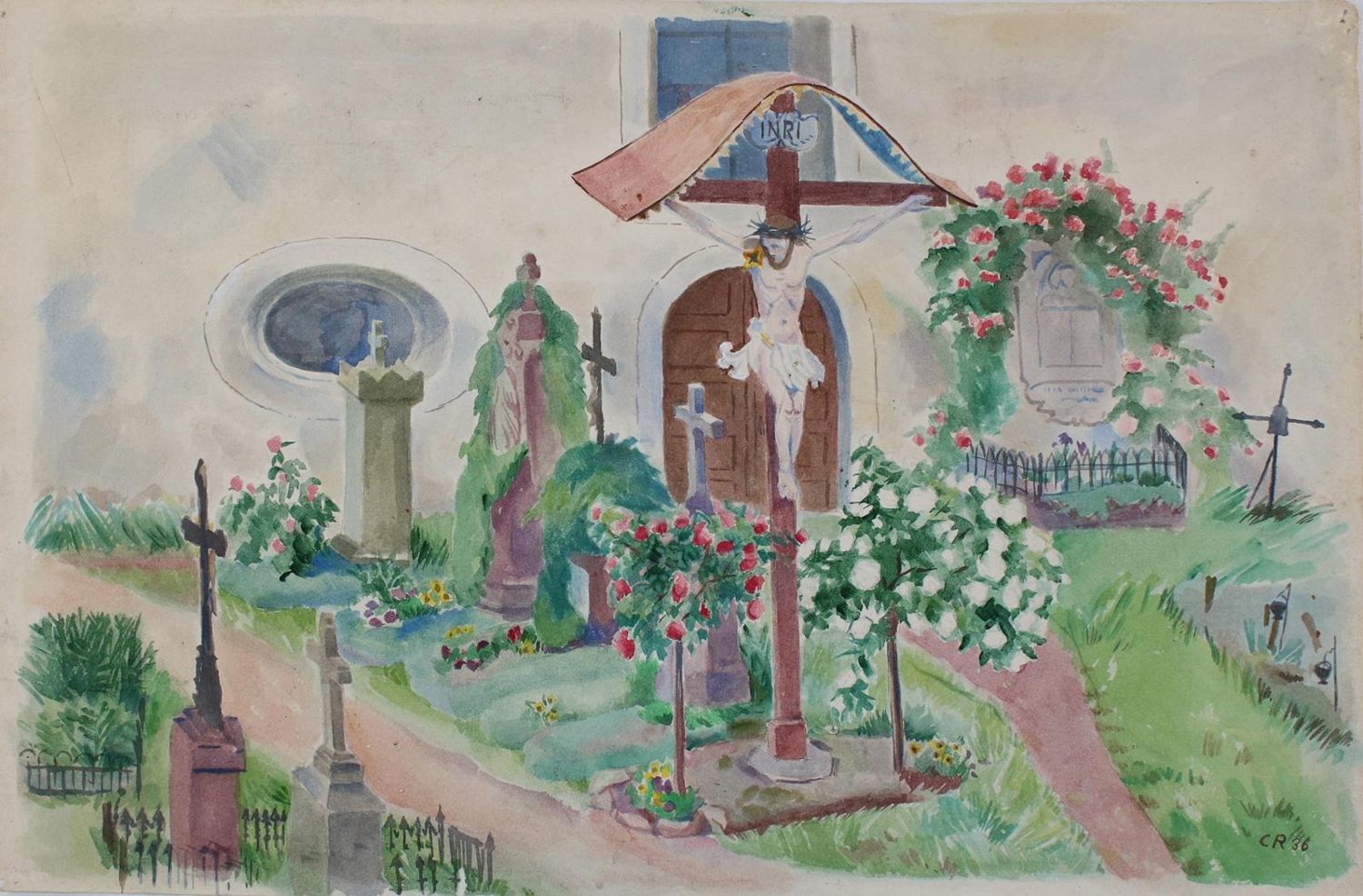 Große Abbildung Nr.1: 130-4283 Rühle, Clara: (Künstlergraphik)